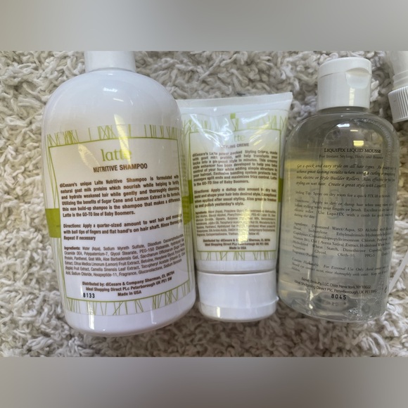 DiCesare Hair Care Bundle (Shampoo, Conditioner, Styling Cream, Musse) RARE - Picture 5 of 13